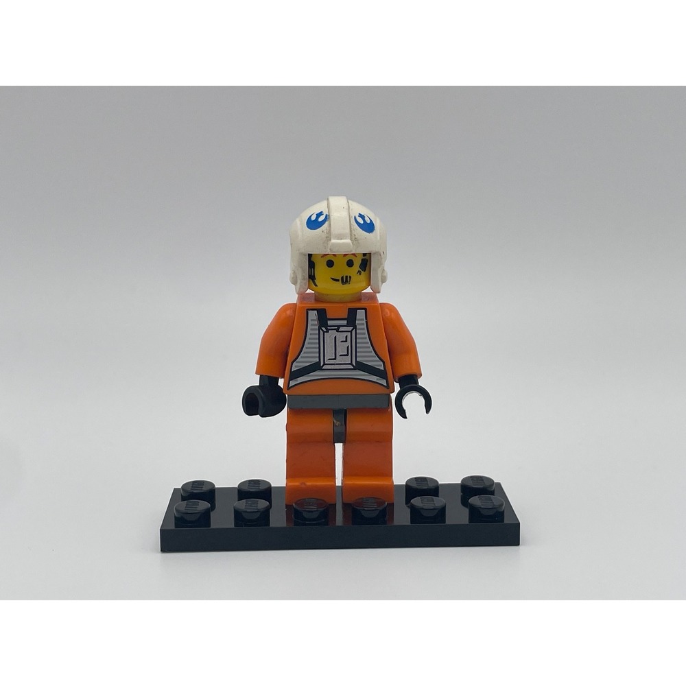 LEGO Star Wars‎ Luke Skywalker X-Wing Pilot Minifigure Orange Flight Suit sw0090